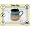 Dexsa God Coffee Tea Soup Ceramic Mug | God's promises are new every morning. | 16 ounce Designer Mug with Inspiring Sentiment | Elegant Pottery Look